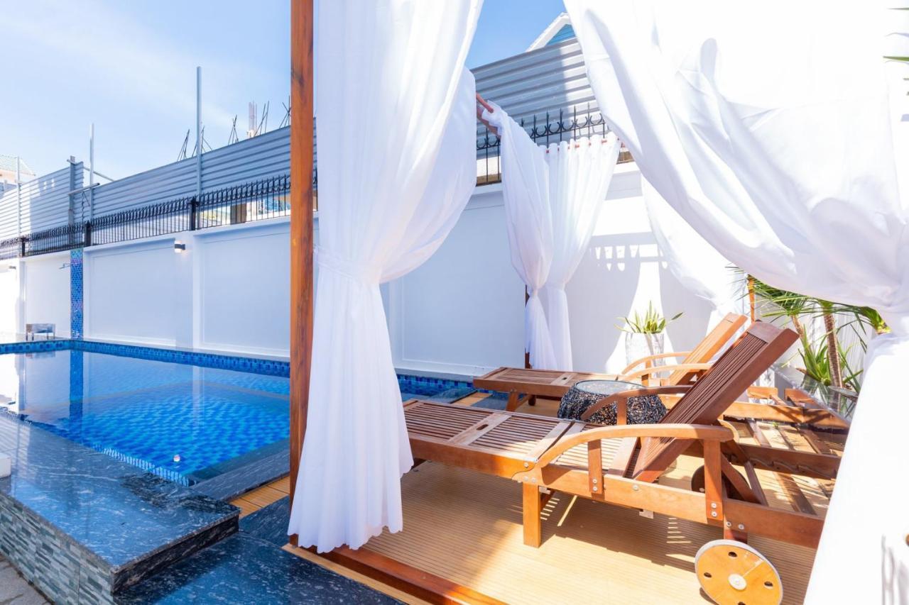 T-Maison Boutique Villa, With Pool, Karaoke, Billiards, Near Beach, Вунгтау Экстерьер фото